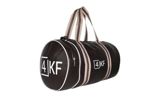 Gym Bag 4KF Sports Duffel Bag with Wet Pocket for Men and Women Travel Brown