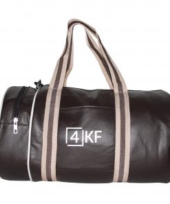 Gym Bag 4KF Sports Duffel Bag with Wet Pocket for Men and Women Travel Brown