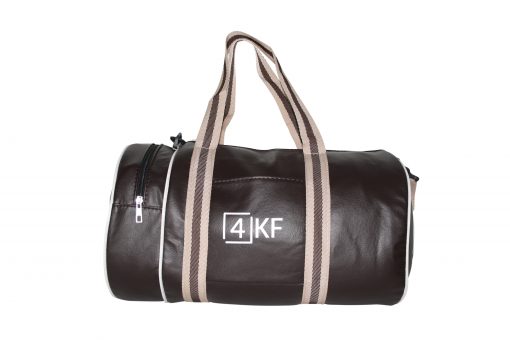 Gym Bag 4KF Sports Duffel Bag with Wet Pocket for Men and Women Travel Brown