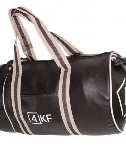 Gym Bag 4KF Sports Duffel Bag with Wet Pocket for Men and Women Travel Brown