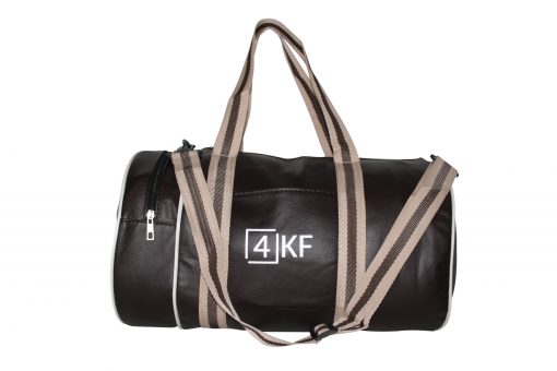 Gym Bag 4KF Sports Duffel Bag with Wet Pocket for Men and Women Travel Brown