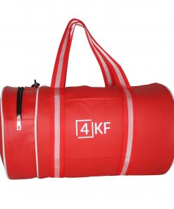 Gym Bag 4KF Sports Duffel Bag with Wet Pocket for Men and Women Travel Red