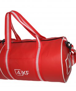 Gym Bag 4KF Sports Duffel Bag with Wet Pocket for Men and Women Travel Red