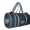 Gym Bag 4KF Sports Duffel Bag with Wet Pocket for Men and Women Travel Dark Blue